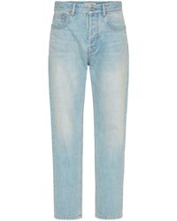 Valentino Garavani - Tapered Jeans - Men's - Cotton/polyester - Lyst