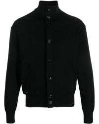 Lemaire - Convertible Collar Cardigan - Lyst