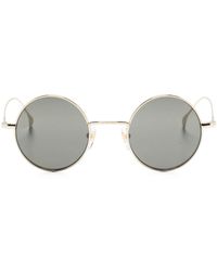 Gucci - Tinted-lenses Round-frame Sunglasses - Lyst