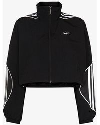 adidas originals cropped track jacket