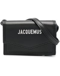Jacquemus - Le Porte Azur Leather Neck Pouch Bag - Men's - Calf Leather - Lyst