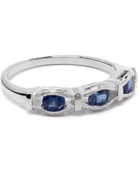 Bleue Burnham - Sterling Sacred Oak Sapphire Ring - Lyst