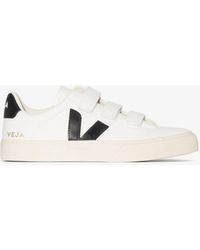 Veja White Recife Low Top Leather Trainers