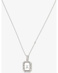 Men's Initial Necklace for Men | Lyst