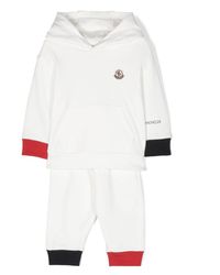 Moncler - Logo-Patch Hooded Cotton Tracksuit - Lyst