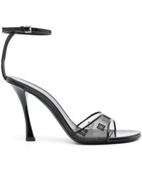 Givenchy - Stitch 95 Leather Sandals - Women's - Calf Leather/polyamide - Lyst