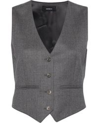 Wardrobe NYC - V-neck Virgin-wool Waistcoat - Lyst