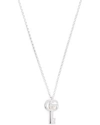 Gucci - Key-charm Pendant Necklace - Lyst