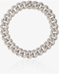 SHAY - 18kt Gold Essential Diamond Link Bracelet - Lyst