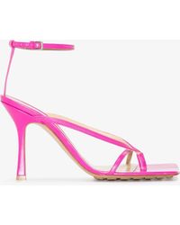 Bottega Veneta - Stretch 110 Leather Sandals - Lyst