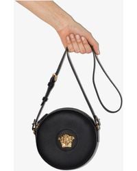 Versace Black Shoulder Bag-EE1VTBBZ1 E899 for Womens 