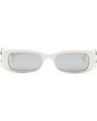 Balenciaga - Dynasty Rectangle-frame Sunglasses - Lyst