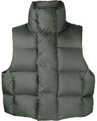 Entire studios - Quilted Down Puffer Gilet - Unisex - Duck Down/polyester/nylon - Lyst