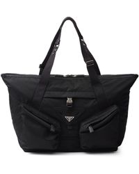 Prada - Re-nylon Travel Bag - Unisex - Nylon/leather - Lyst