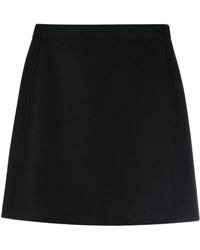 Moncler - Wool-cashmere Miniskirt - Lyst