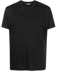 Tom Ford - Crew-neck Short-sleeve T-shirt - Men's - Cotton/lyocell - Lyst