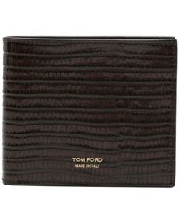 Tom Ford - Croco-embossed Leather Wallet - Lyst
