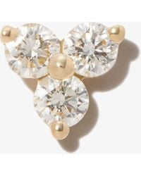 Maria Tash - 18k Yellow Trinity Diamond Earring - Lyst