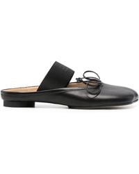 MM6 by Maison Martin Margiela - Anatomic Leather Slippers - Lyst