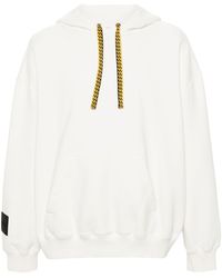 Lanvin - Logo-embroidered Cotton Hoodie - Unisex - Polyester/cotton/silicone - Lyst