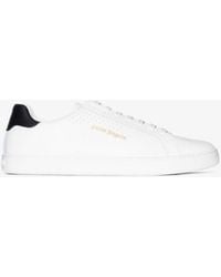 Palm Angels White Palm One Leather Trainers
