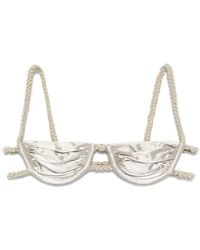 Isa Boulder - Double-Chain Bikini Top - Lyst