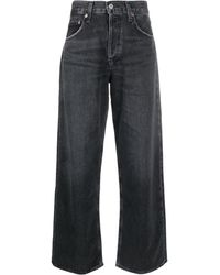 Agolde - High-rise Wide-leg Jeans - Lyst
