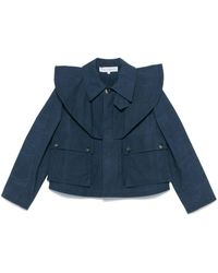 JW Anderson - Cropped Trench Jacket - Lyst