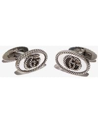 Gucci - Sterling Double G Cufflinks - Lyst