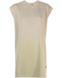 Moncler - Moncler + Rick Owens - Green Gradient Jersey Tank Top - Women's - Cotton/polyester - Lyst