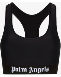 Palm Angels - Logo Sports Bra - Women's - Polyamide/spandex/elastane - Lyst