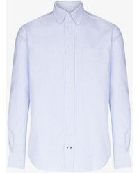 Gitman Vintage Button-down Striped Cotton Shirt - Blue