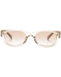 Saint Laurent - Sl 642 Rectangle-frame Sunglasses - Lyst