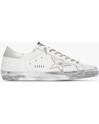 Golden Goose - Super-star Classic "/silver" Sneakers - Unisex - Leather/rubber - Lyst