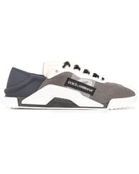Dolce & Gabbana Ns1 Sneakers In Mixed Materials in Green for