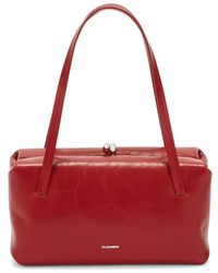 Jil Sander - Goji Pillow Leather Shoulder Bag - Lyst