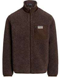Polo Ralph Lauren - Logo-appliqué Fleece Jacket - Lyst