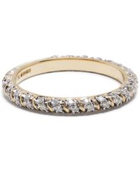 Yvonne Léon - 9k Yellow Gold Mini Torsade Diamond Ring - Women's - Diamond - Lyst