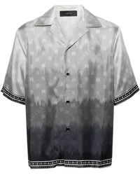 Amiri - Ma-print Silk Shirt - Lyst
