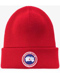 canada goose gorro beige
