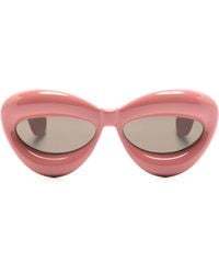 Loewe - Inflated Acetate Cat-Eye Sunglasses - Lyst