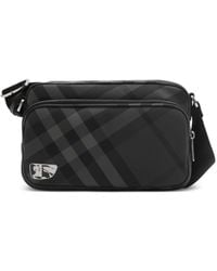 Burberry - Grid Messenger Bag - Lyst