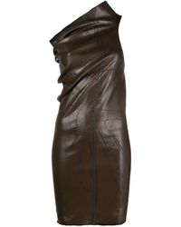Rick Owens - Athena Faux-leather Minidress - Lyst