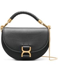 Chloé - Marcie Bag With Flap And Chain - Lyst