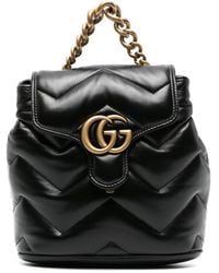 Gucci - gg-marmont Leather Backpack - Lyst