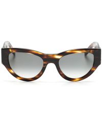 Saint Laurent - Temple Cat-eye Sunglasses - Lyst