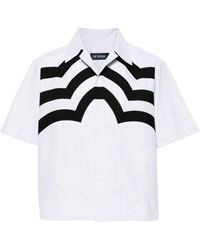 AV VATTEV - Striped Cotton Shirt - Lyst