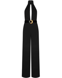 Tom Ford - Jumpsuit With Belt Tied Around The Neck - Lyst