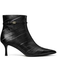 Tory Burch - 65Mm Double T-Buckle Boots - Lyst