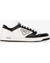 Prada - Leather Sneakers - Lyst